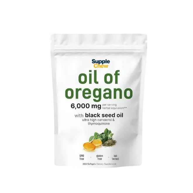 Oregano Oil with Black Seed Oil Softgels