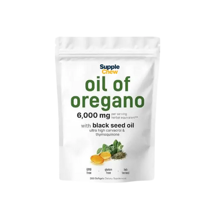Oregano Oil with Black Seed Oil Softgels